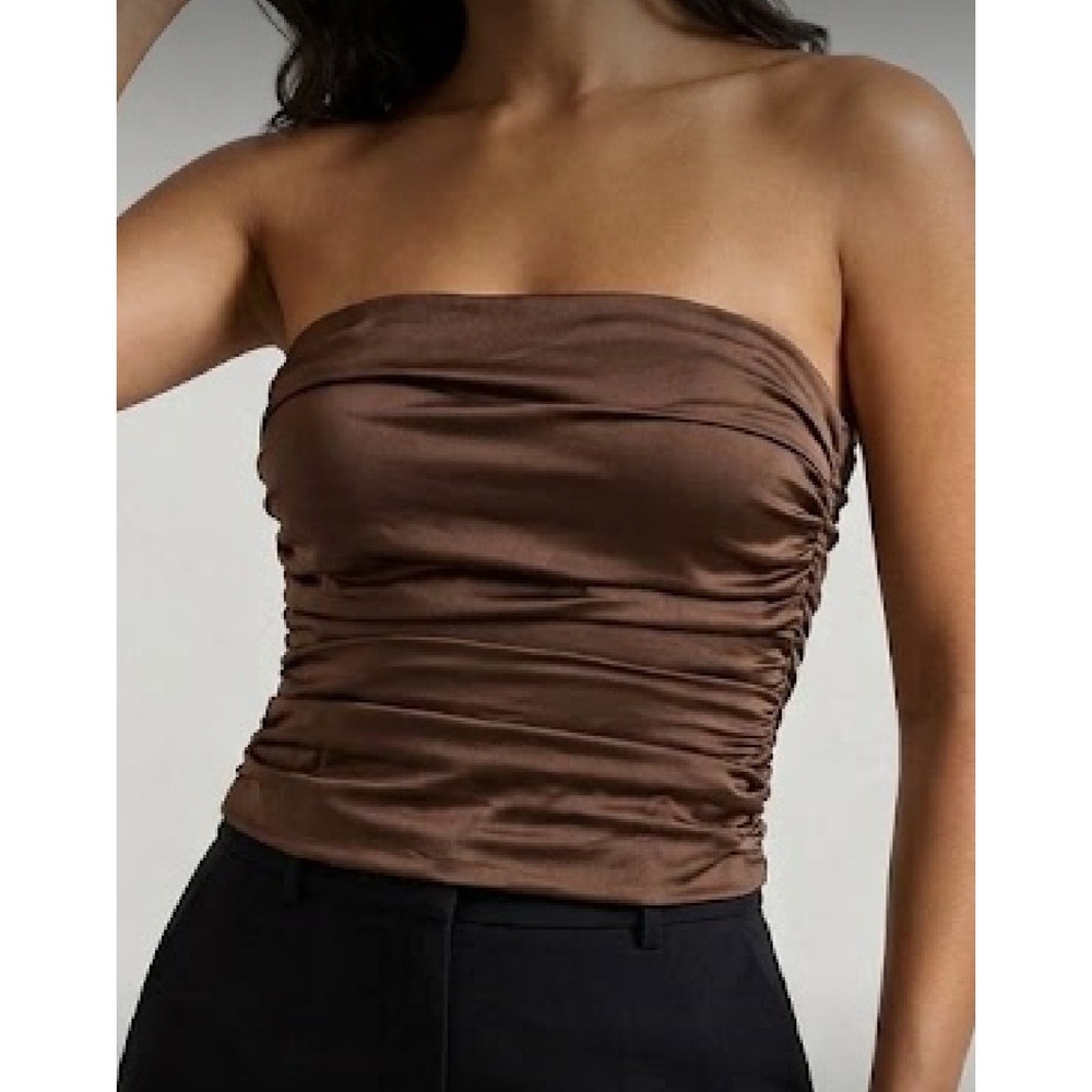 Band Of The Free Women's Top Brown Size Large NWT
